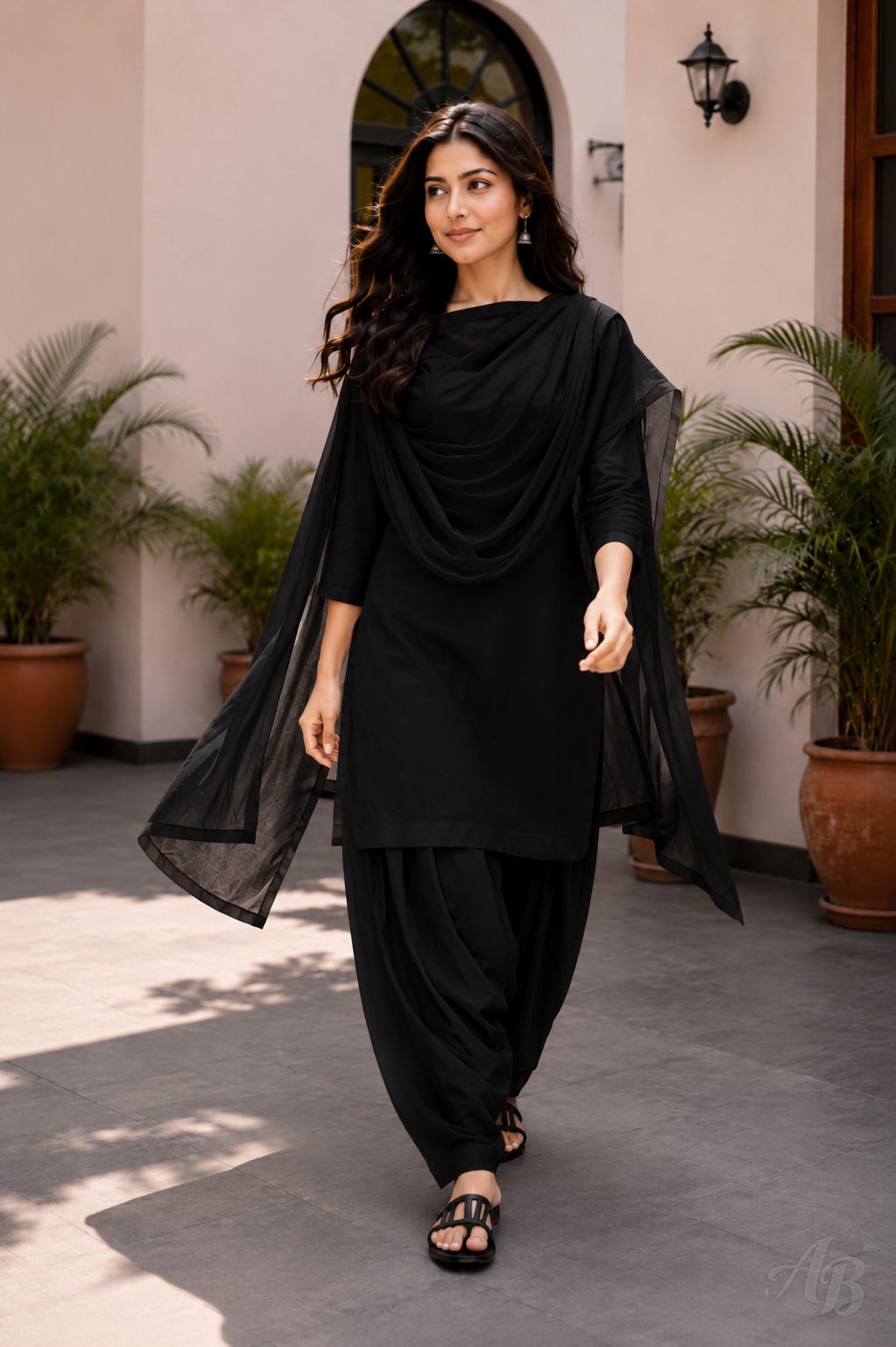 Adaa Bazaar Women's Cotton Kurta Set For Festive and Casual Wear